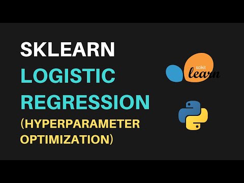 Sklearn Logistic Regression Hyperparameter Optimization
