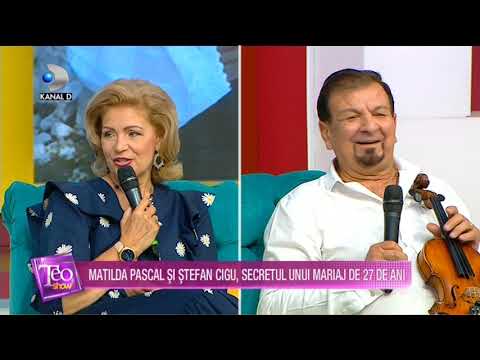Teo Show (23.07.2020) - Matila Pascal and Stefan Cigu, the secret of a 27-year marriage!