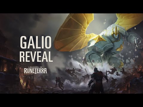 Galio Reveal | New Champion - Legends of Runeterra
