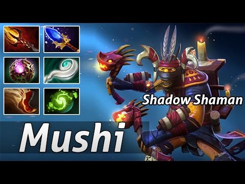 Shadow Shaman Mid Dota 2 Pro Build by Mushi Intense Base Race