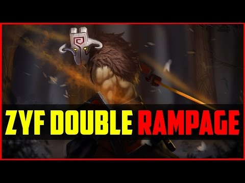 Ehome.Zyf Juggernaut Double Rampage vs Tongfu gameplay @ Starladder