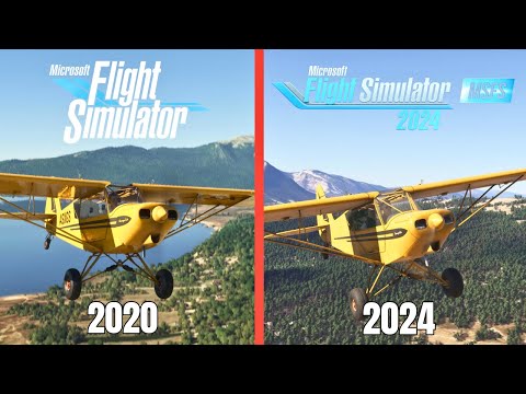 Microsoft Flight Simulator 2020 VS MFS 2024 - Direct Comparison