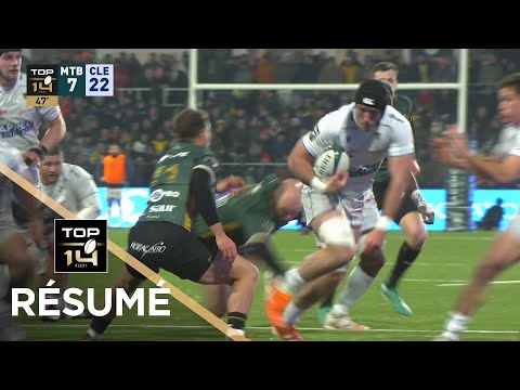TOP 14 Saison 2025-2026 J14 - Résumé US Montauban - ASM Clermont