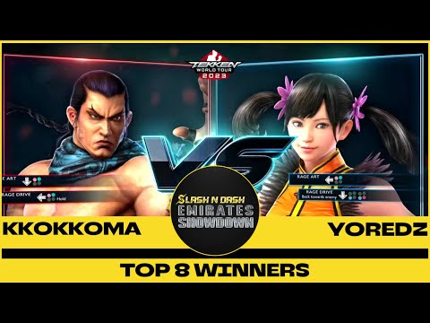 Kkokkoma vs Yoredz Top 8 winners - Tekken 7 | Slash N Dash Emirates Showdown 2023 #slashndash7