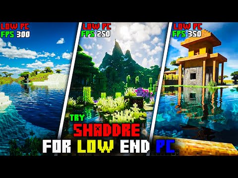 Top 10 Best Minecraft Shaders For Low End Pc 1.21