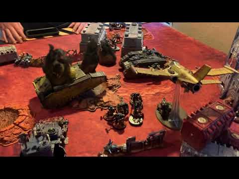 9th Edition Orks vs Iron Hands