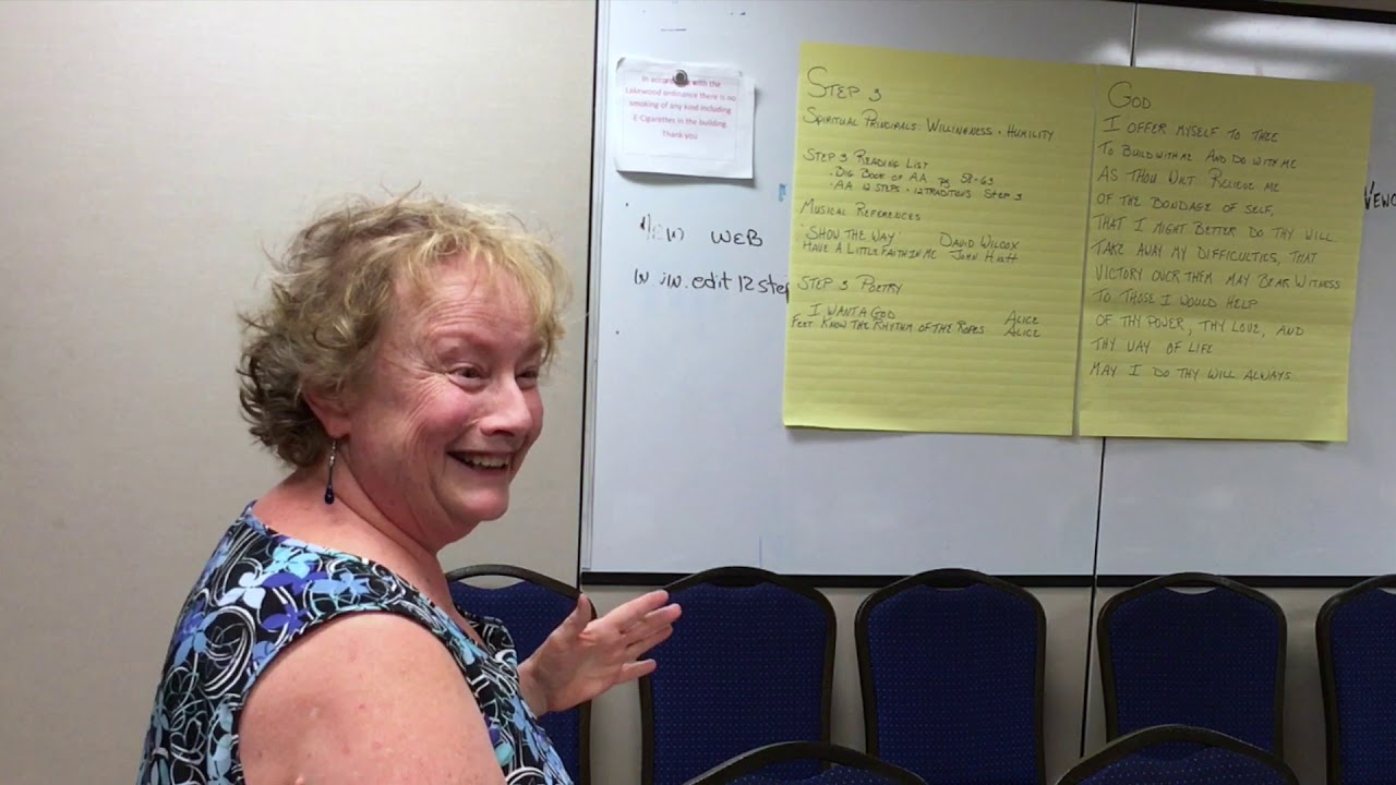 Working 12 steps as an Al Anon  Step 3