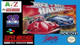 A to Z of SNES games - ROCK N ROLL RACING