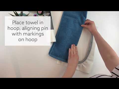 Embroider on a Towel with OESD!