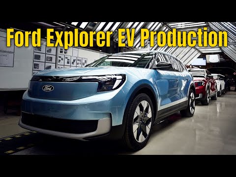 New 2025 Ford Explorer EV Production in Germany
