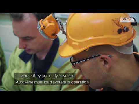 Sandvik employee story -  mining automation