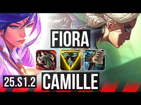 FIORA vs CAMILLE (TOP) | KR Challenger | 25.S1.2