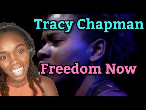 African Girl First Time Hearing Tracy Chapman - Freedom Now (Live) | REACTION