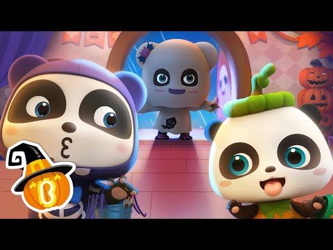 Capa de Família Panda no Halloween | Sim! Neo | Músicas Infantis & Canções Infantis 🐼 por BabyBus