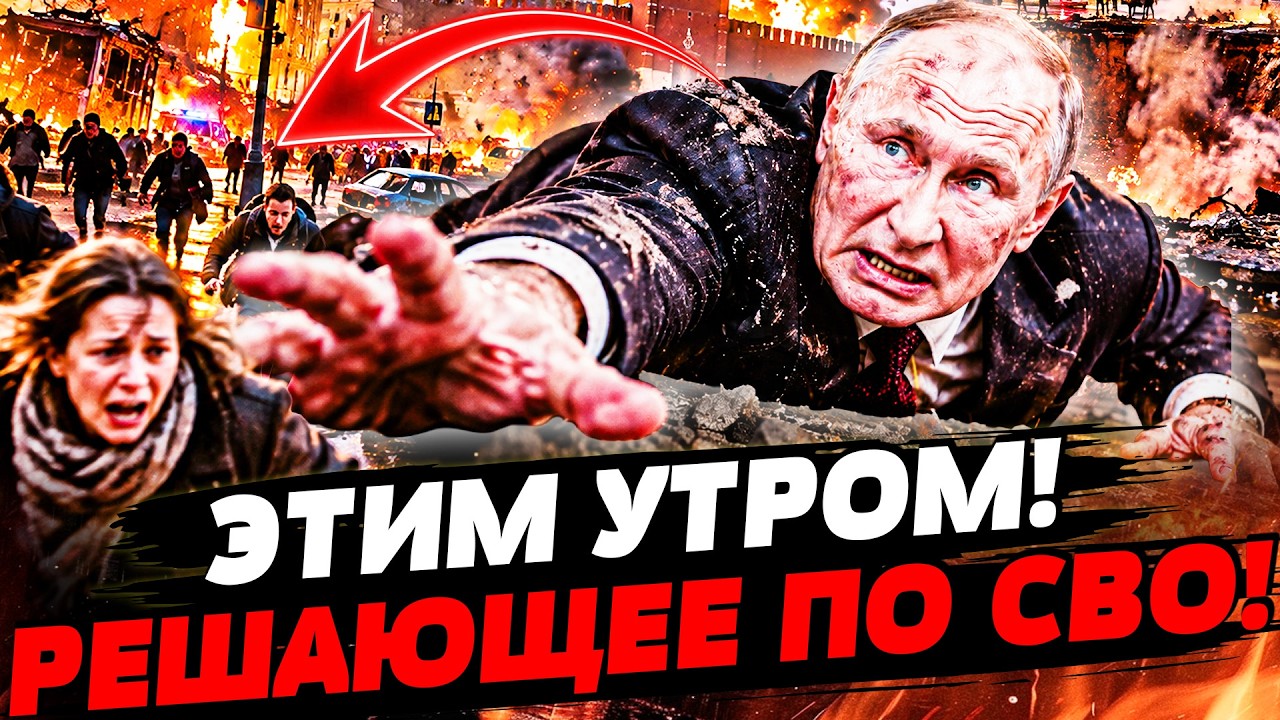 💥САМАЯ СТРАШНАЯ НОЧЬ ДЛЯ РУССКИХ! СМЕРТОНОСНЫЙ УДАР ПРЯМО ПО ЦЕНТРУ МОСКВЫ!