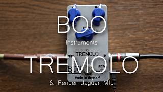 Video thumbnail for Boo Instruments Tremolo & Fender Jaguar by BartSoundsGood