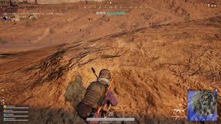 PUBG Miramar 中央山岳地帯岩山入り込みBoys fromKR鯖