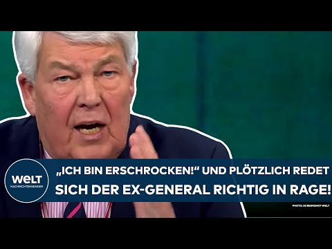 UKRAINE-KRIEG: "Ich bin erschrocken!" Und plötzlich redet sich Ex-General Kather richtig in Rage