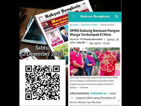 Top News Koran RB, Sabtu, 2 Desember 2023
