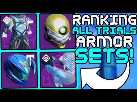 Ranking ALL 12 TRIALS Armor Sets!!