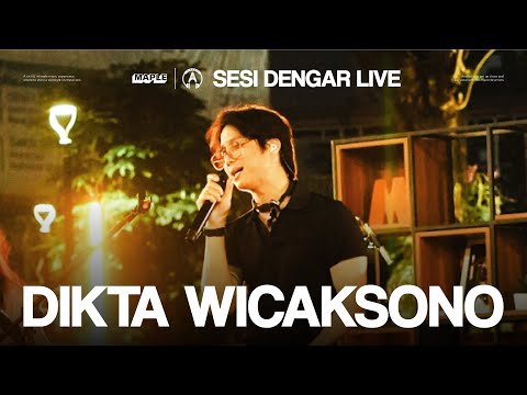 Dikta Wicaksono at #SesiDengarLive | ATMAterra Jakarta