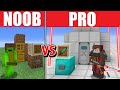 Minecraft NOOB Vs PRO CASTLE ATTACK CHALLENGE