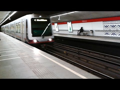 RET Metro 3*Type B op Lijn C - Aankomst & Vertrek Delfshaven richting De Akkers