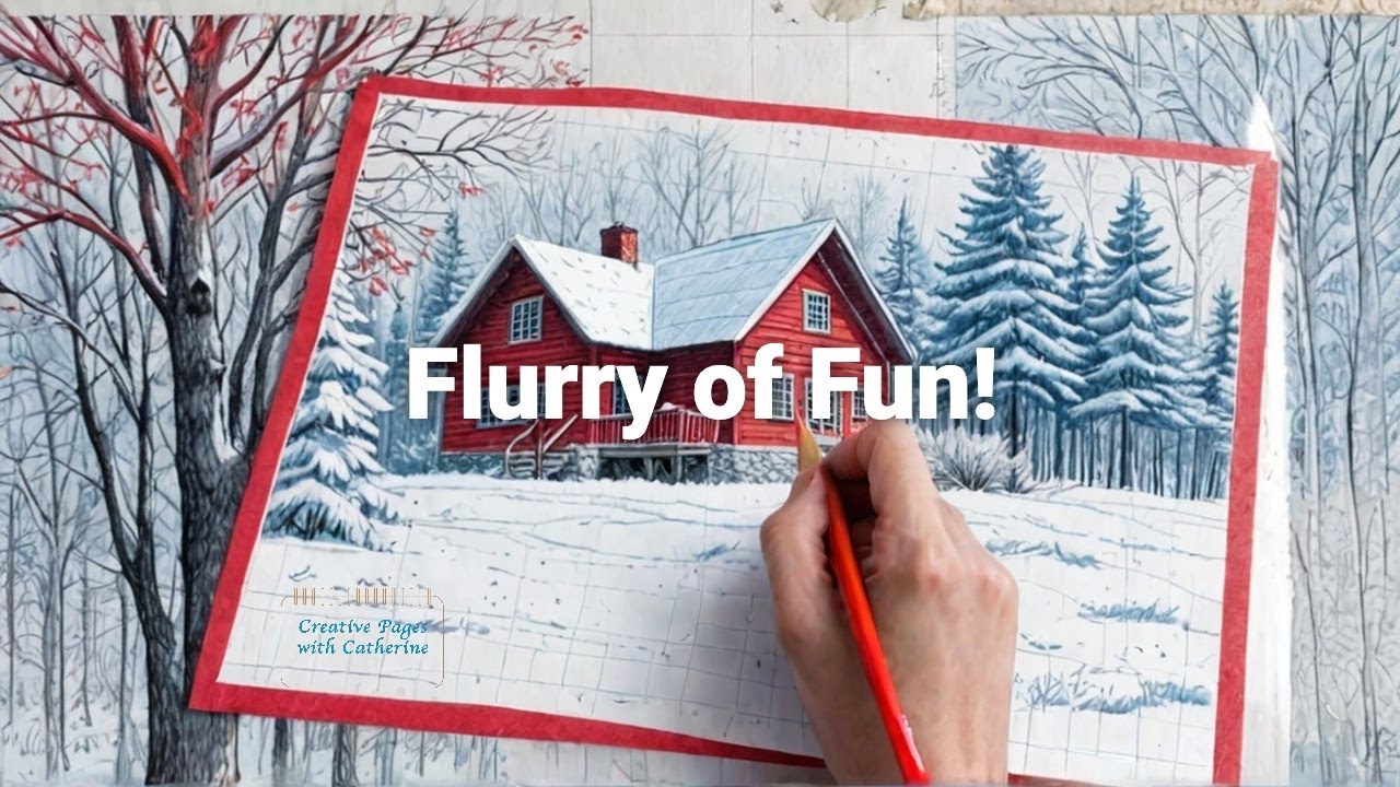 Sketch with Me: Flurries of Fun