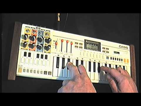 1987 Casio PT-30 31-Key S-CAT CIRCUIT BENT Mini Synth - White image 5