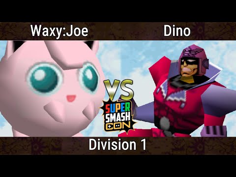 SSC 2023 - Waxy Joe (Jigglypuff) Vs. Dino (Captain Falcon) Smash Bros - SSB64