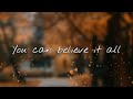 Slowdive - Catch the Breeze Lyric Video