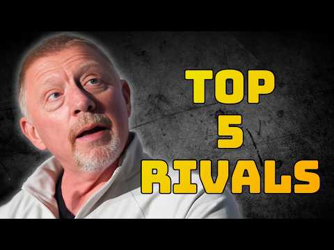 At 58, Boris Becker Reveals His 5 Toughest Rivals Ever