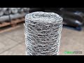 25mm Chicken Wire Netting Economy H60cm X L10m 20g WireFence