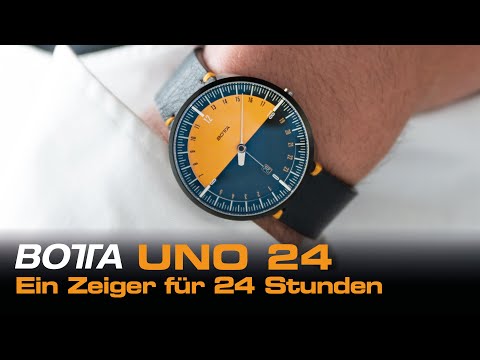 Is this the most logical way to tell time? The UNO 24 single-hand watch by BOTTA - presented by M...