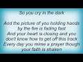 Juliana Hatfield - Cry In The Dark Lyrics