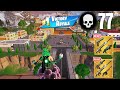77 Elimination Solo vs Squads Wins (Fortnite Chapter 5 Gameplay Season 2 Ps4 Controller)