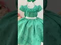 Vestido Infantil Verde Laise C/ Babados Luxo Daminhas Festas