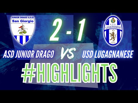 ASD JUNIOR DRAGO - USD LUGAGNANESE 2 - 1 — HIGHLIGHTS 13ª GIORNATA 04 DICEMBRE 2022