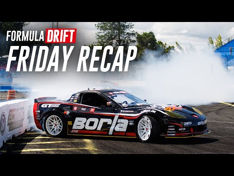 フォーミュラ・ドリフト 2023シアトル（ワシントン）金曜日ハイライト動画