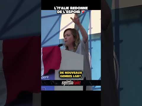 Giorgia est une femme incroyable 🇮🇹