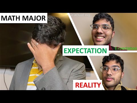 Being a Math Major: Expectations vs. Reality (skit)