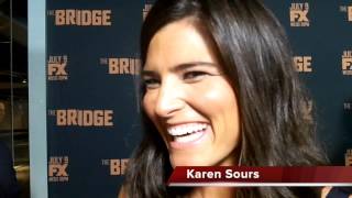 Karen Sours Talks THE BRIDGE Season 2 video