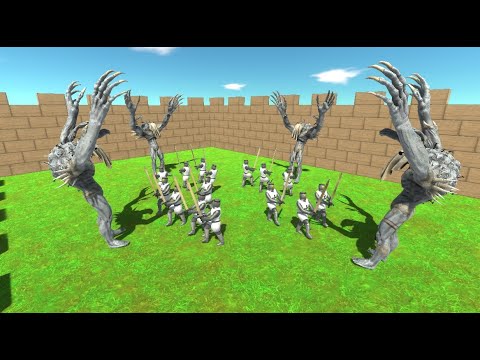 4X SCOURGE VS UNIT ARMY in The Castle - Animal Revolt Battle Simulator