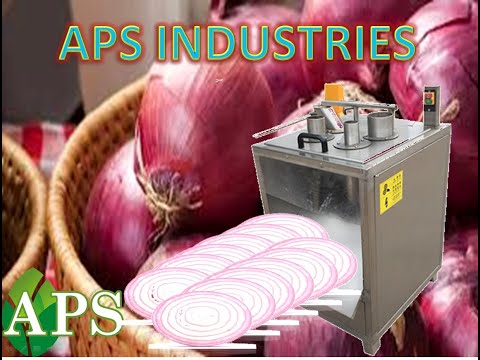 Onion Slicer Machine 500kg/h