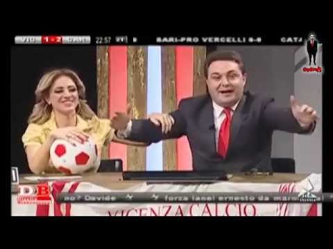 Imperdibile! Andrea Diprè impazzisce a Diretta Biancorossa 28 marzo 2015