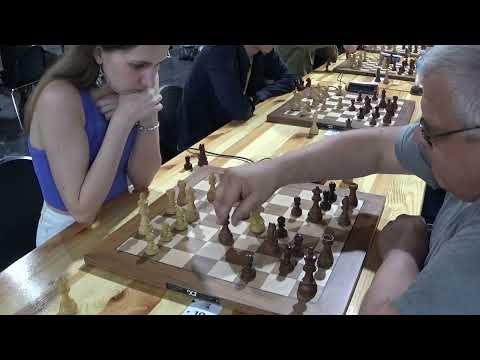 WFM Julia Gorozhankina - Aleksandrs Afanasjevs | Blitz chess
