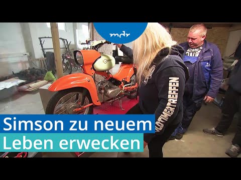 Sensationelle Wiedergeburt einer Simson Star | MDR um 4 | MDR