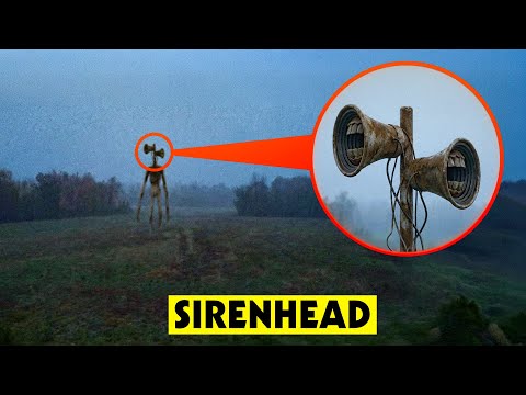 DRONE catches SIRENHEAD in REAL LIFE!! (SIRENHEAD ATTACK)