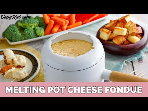 Melting Pot Fondue - Classic Cheese Fondue