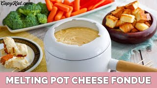 Melting Pot Fondue - Classic Cheese Fondue